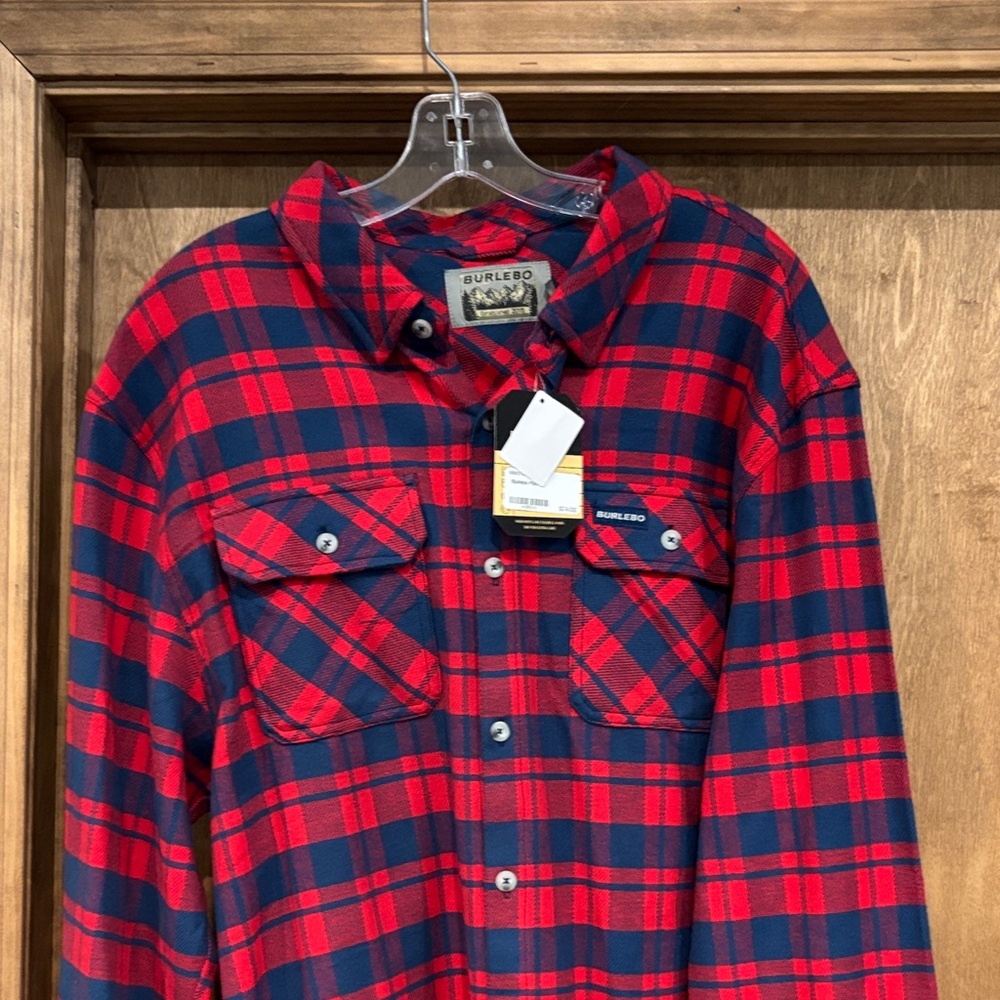 Burlebo Flannel Button Up